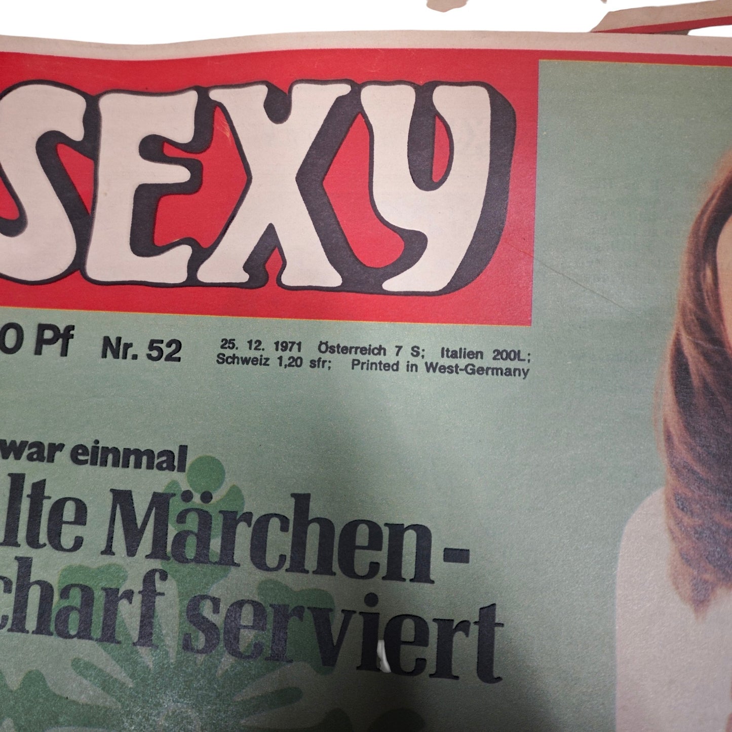 erotische Magazin „Sexy“ aus den 1971