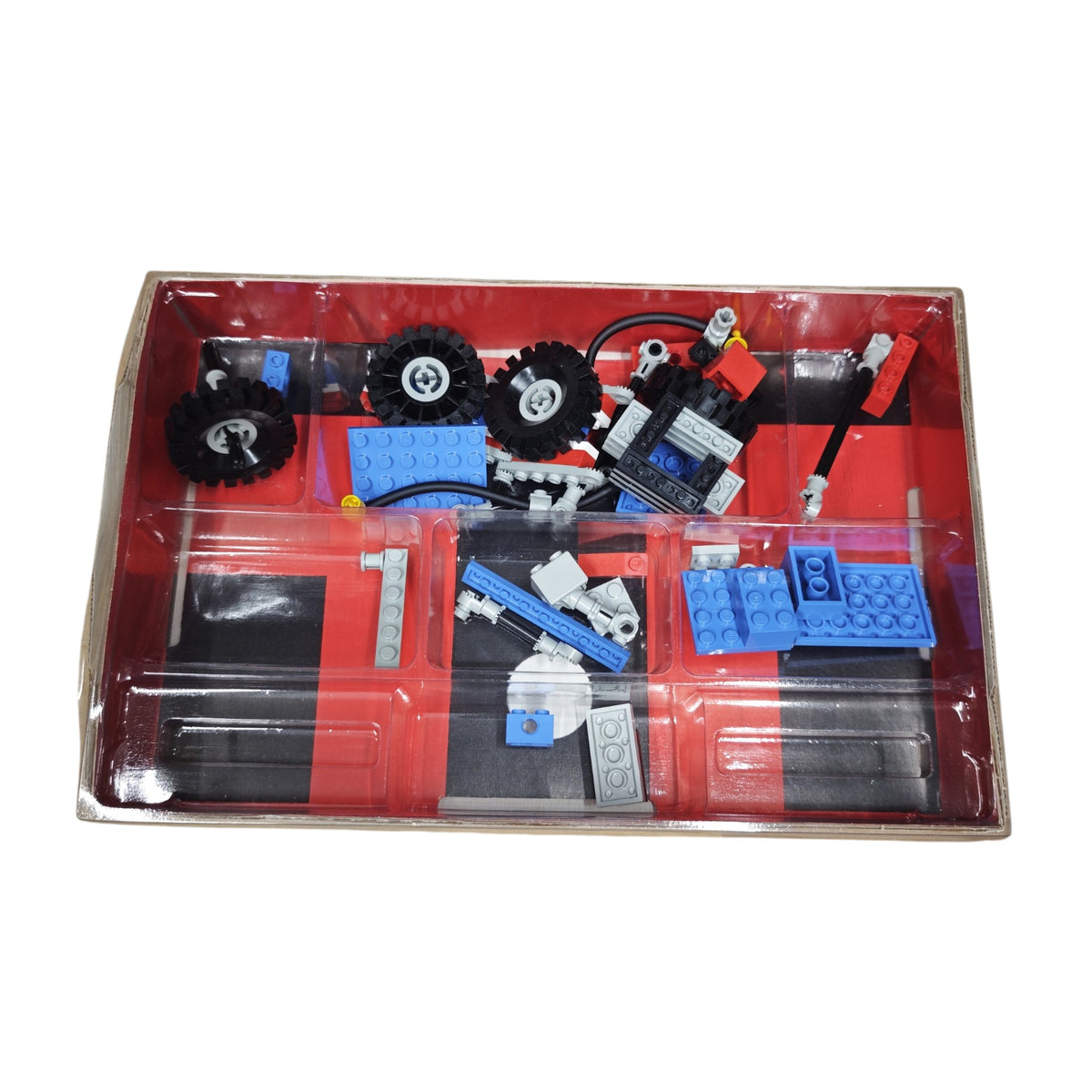 Originalverpackung und die Anleitung LEGO Technic 8841 Dune Buggy Desert Racer 1983