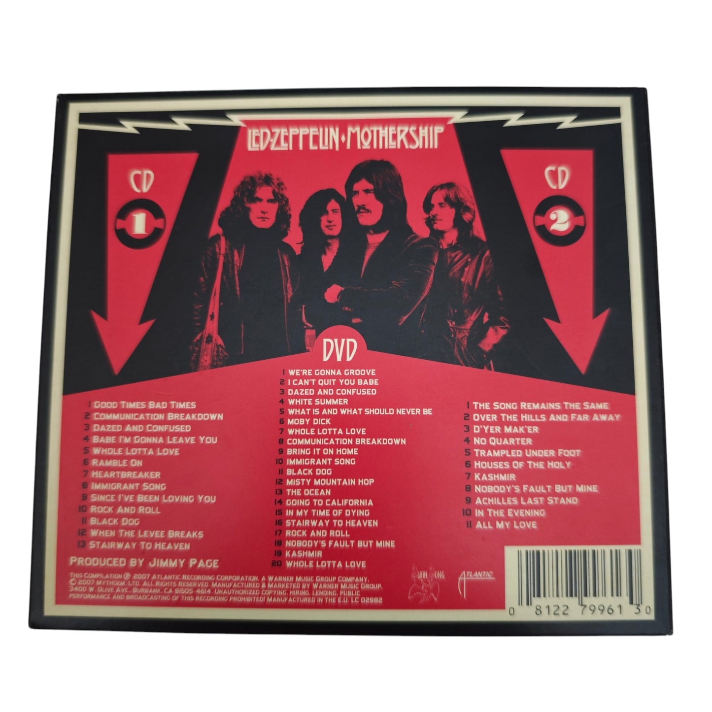 Album Mothership Led Zeppelin 2007 CD