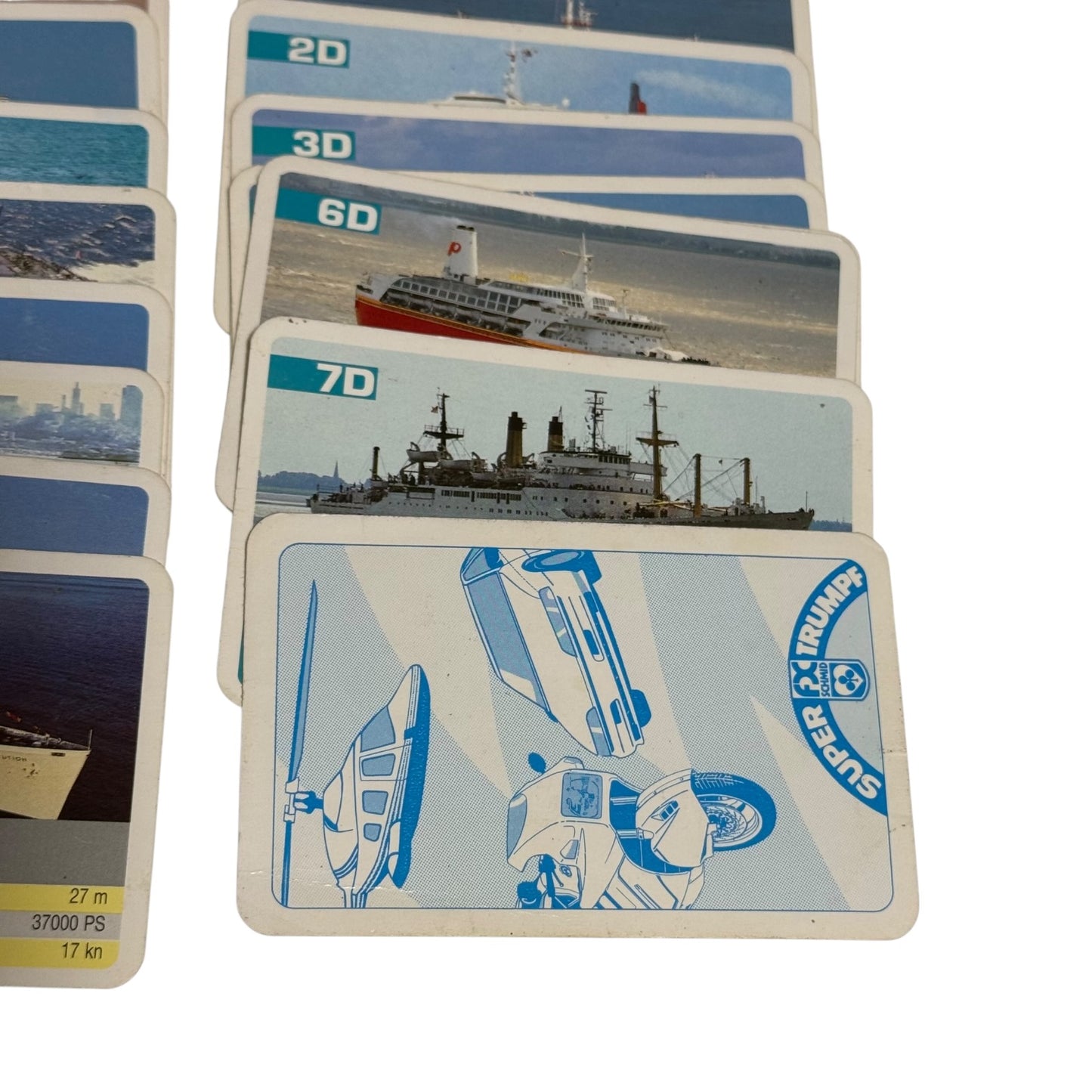 Quartett Schiffe Super Trumpf Schmid 50032.3 Prien 1991