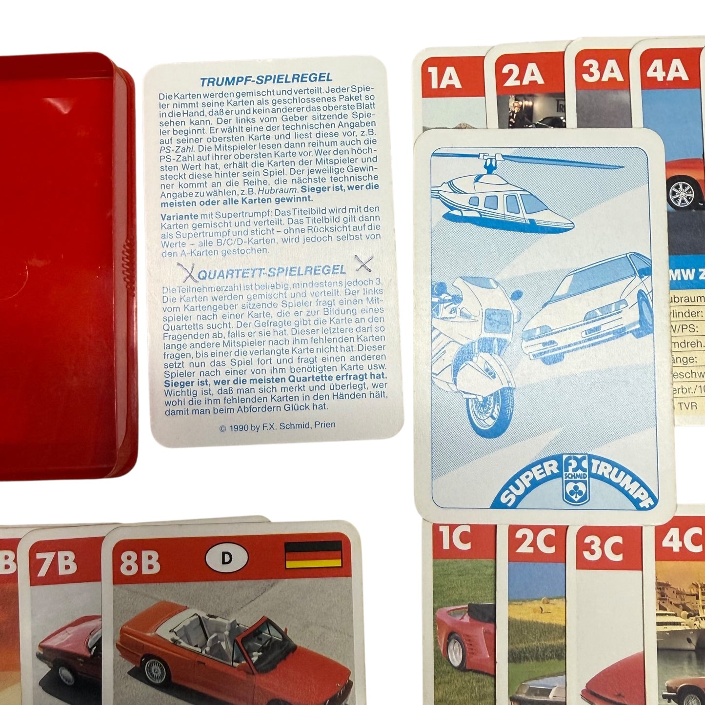 Quartett Cabrio Super Trumpf Schmid Autos