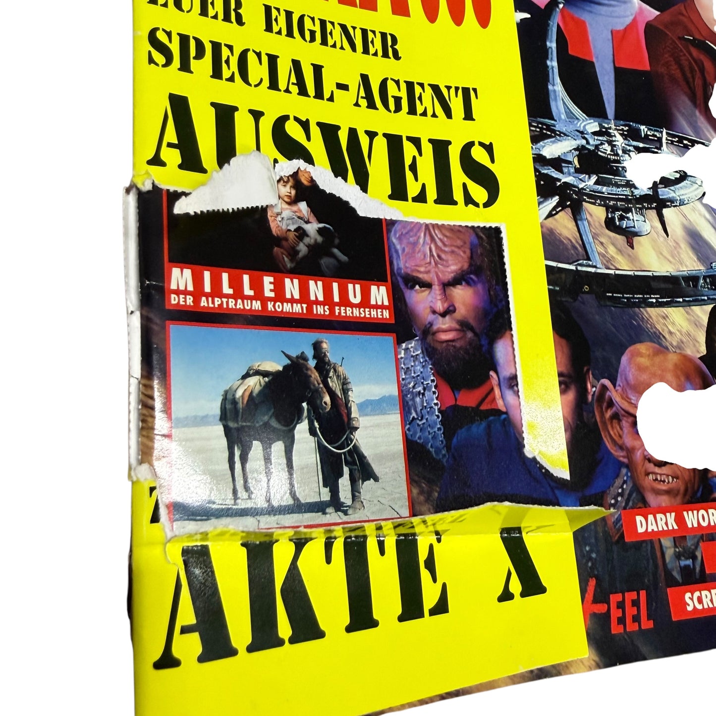 Space View Das SCI-FI Magazin 1997 Ausgabe 3,4,5,6 Zeitschrift Star Wars Das 5 Element