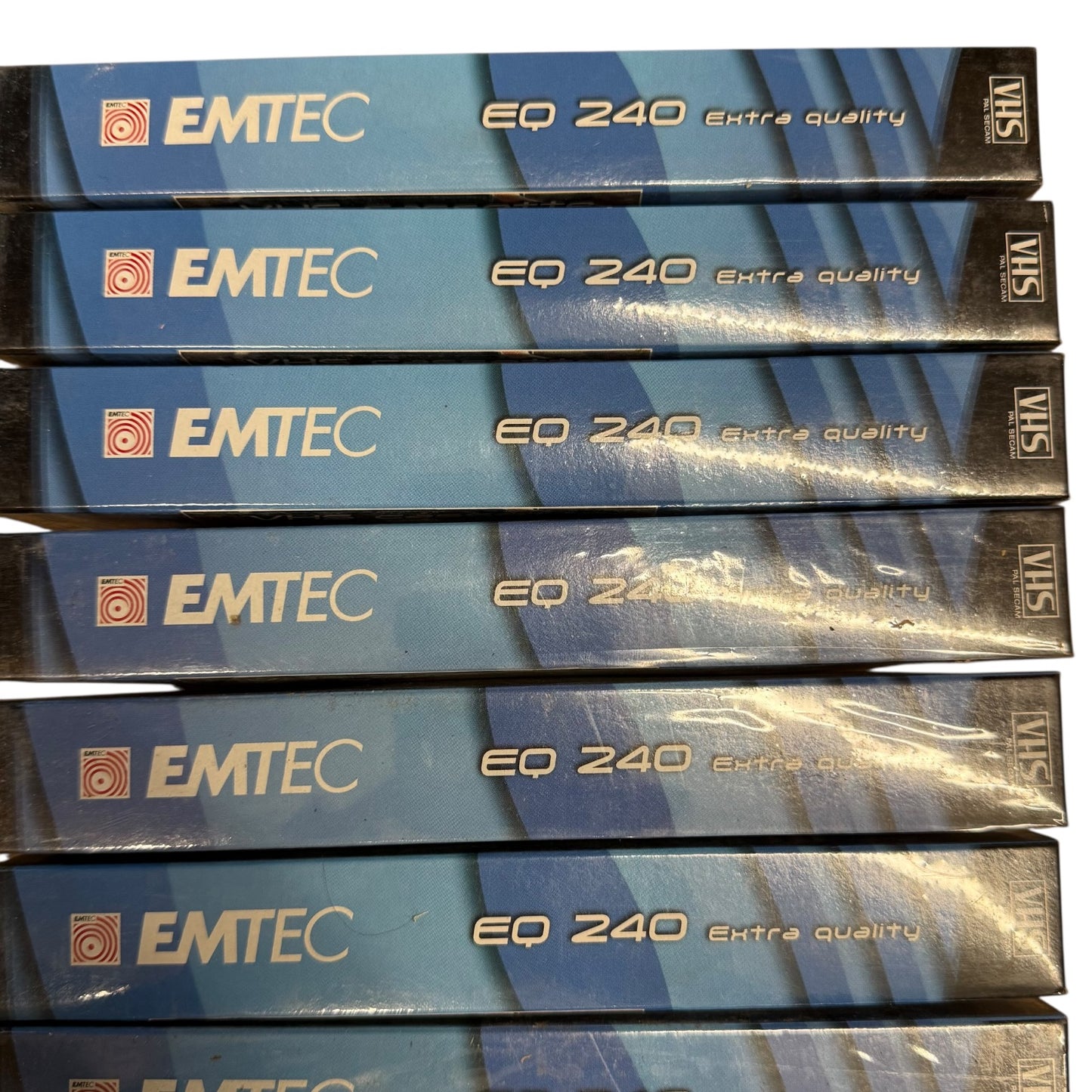 VHS Emtec EQ 240 9 Stück OVP Videocasetten