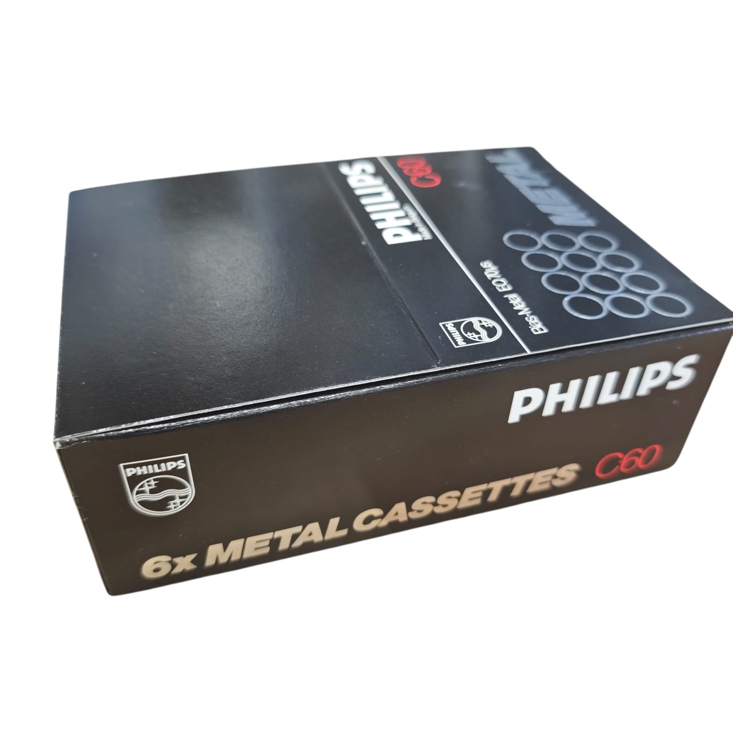 Musik Kassetten Philips Metal C60 Bas Metal EQ 70us 6 Stk OVP