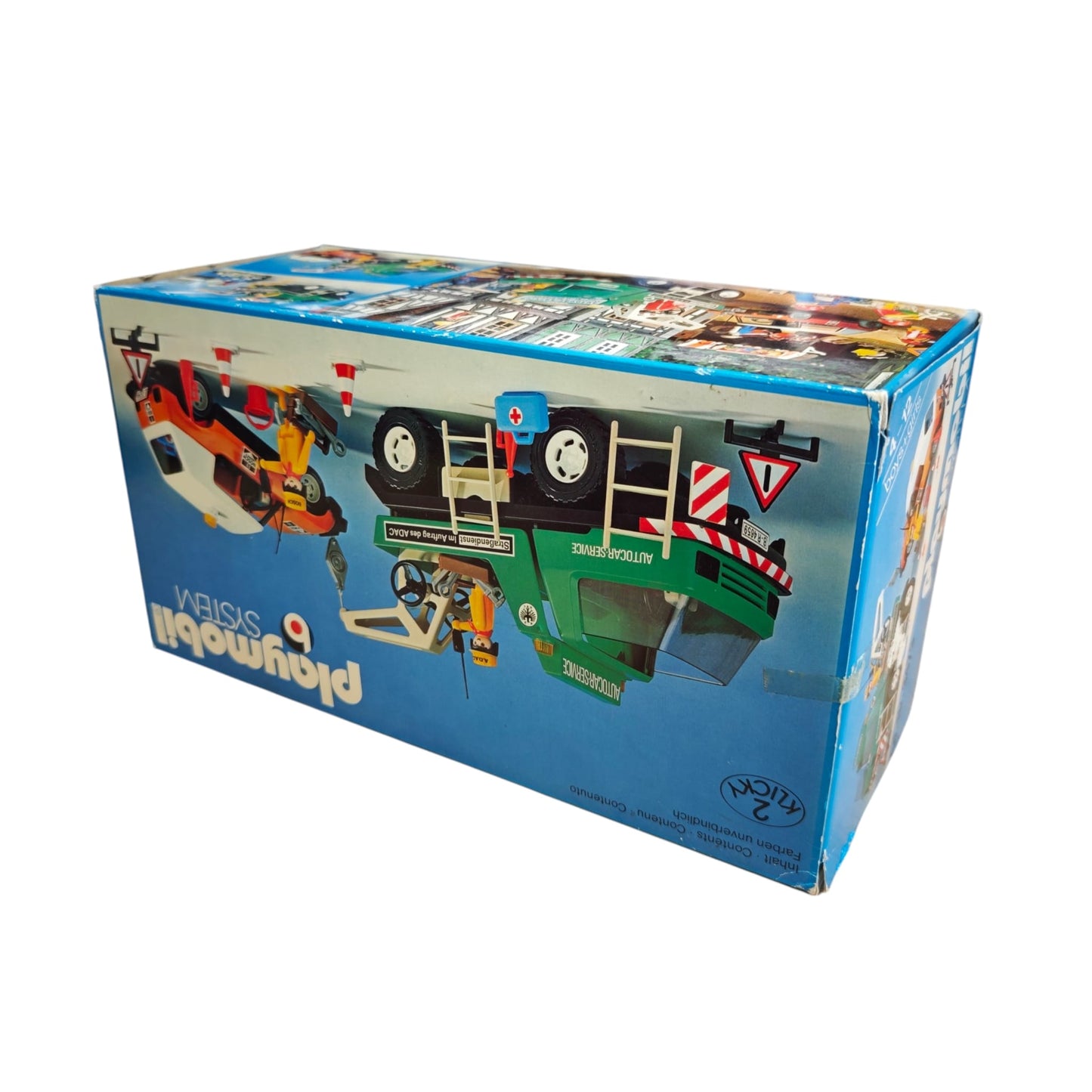 Playmobil System 3473v1 Ablepwagen und Reperaturauto Neu OVP