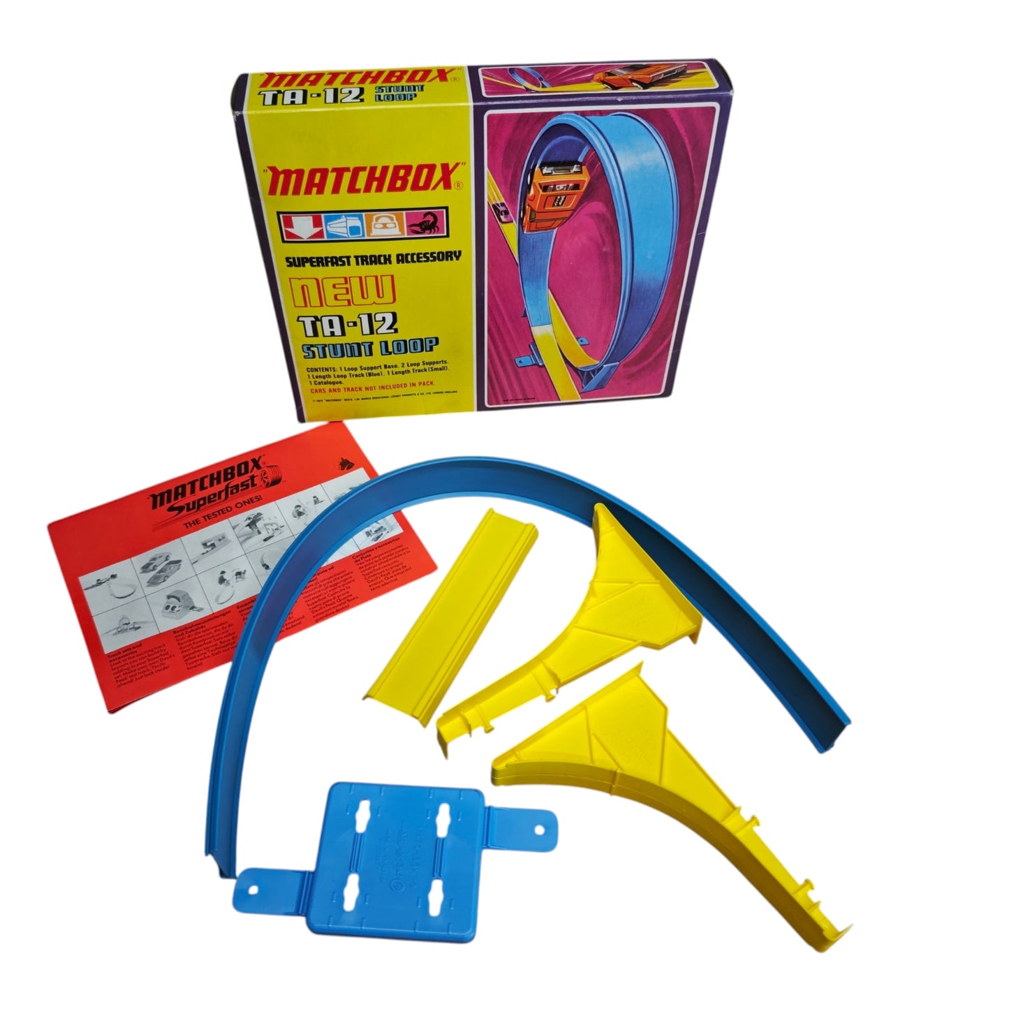 Matchbox Superfast Track Accessory New TA-12 Stunt Loop OVP