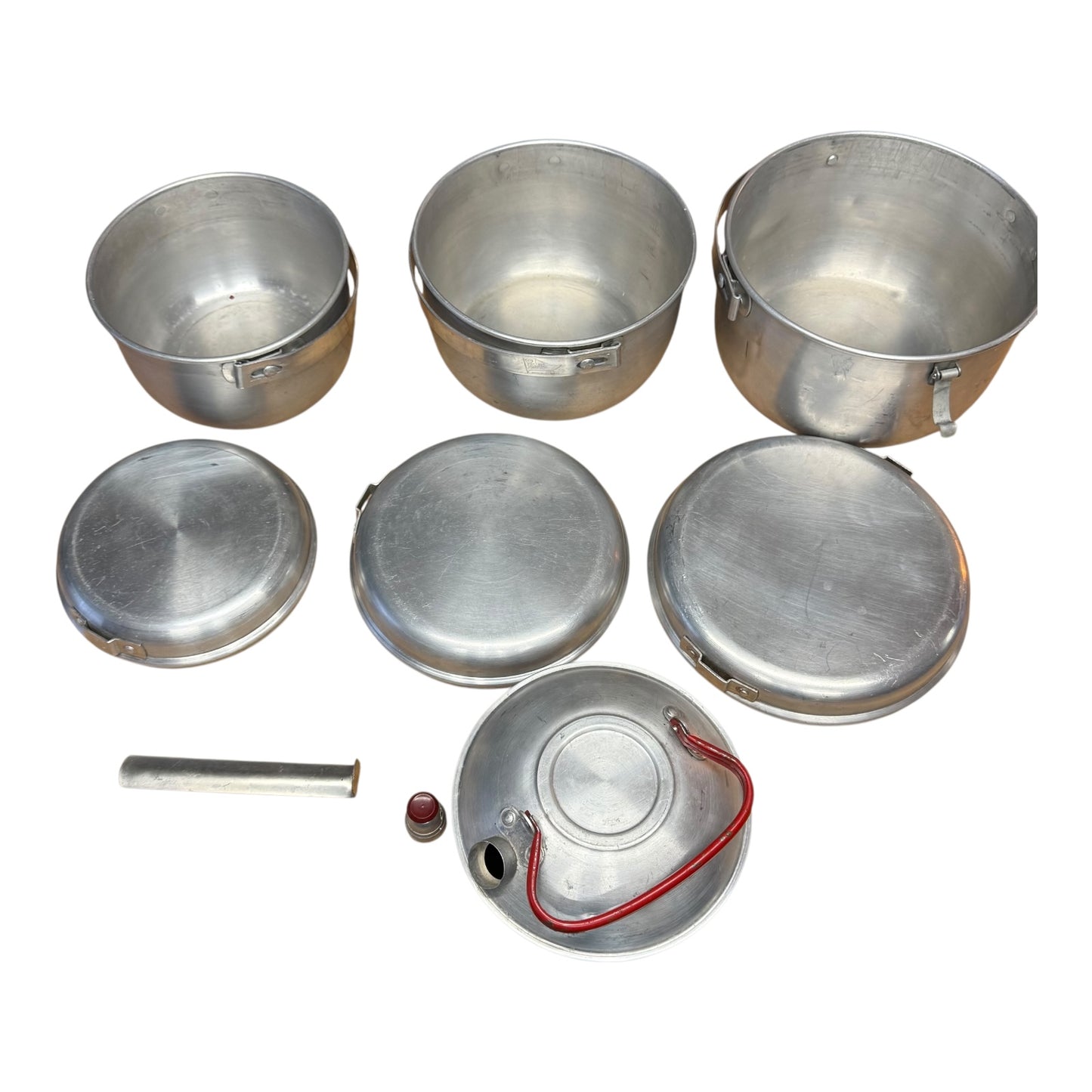 Kochtöpfe Enders Camping Set Vintage Alu