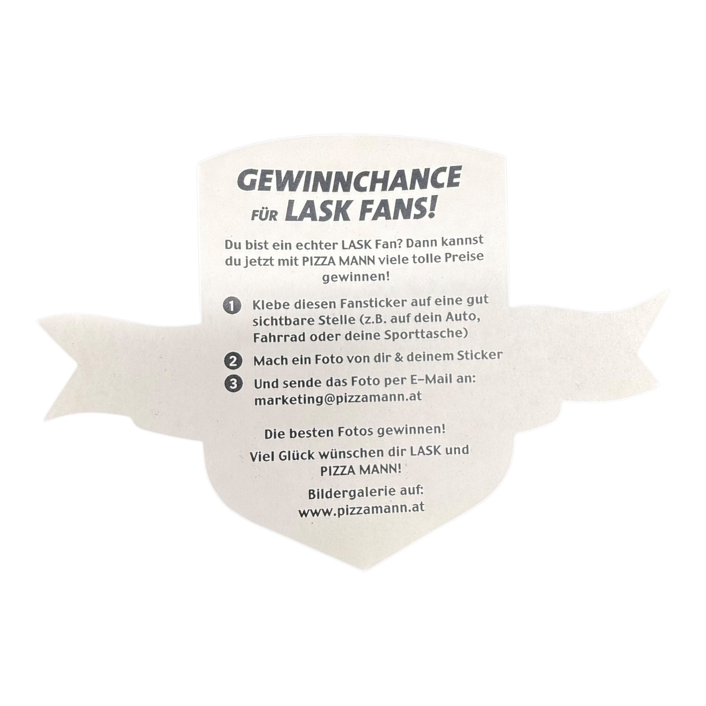 Sticker Lask Linz Pizza Mann Konvolut Aufkleber