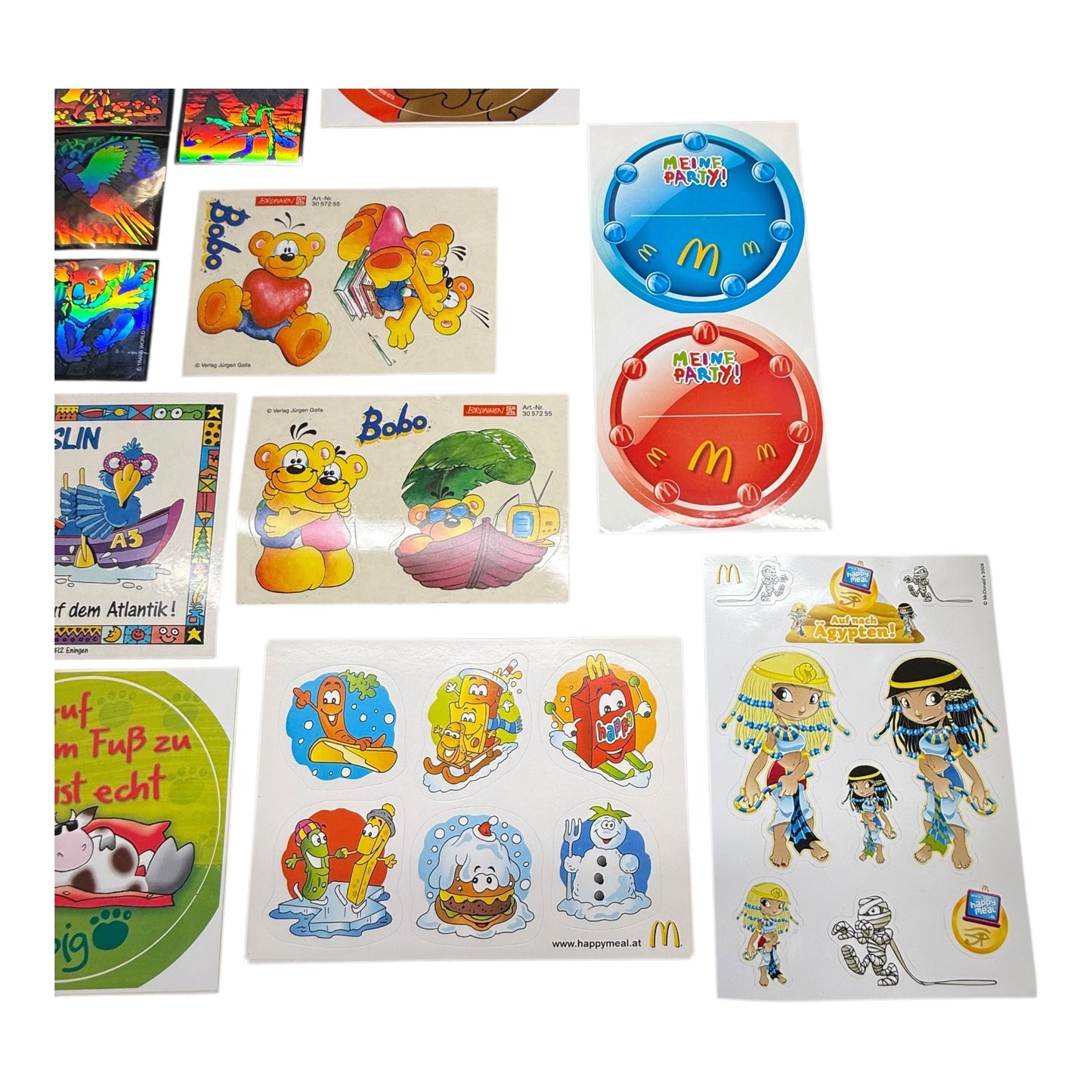 Sticker Kinder Mc Donalds Milupa Walt Disney Konvolut