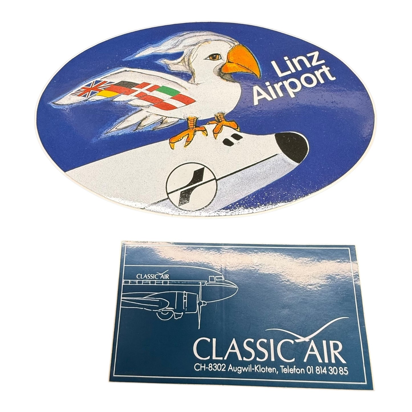 Sticker Aua Air Airport Konvolut Aufkleber