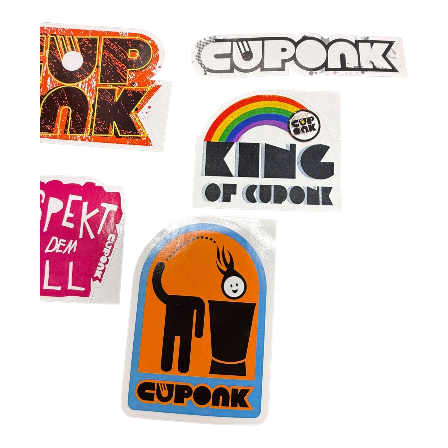 Sticker Cuponk 5 Stück Original Aufkleber