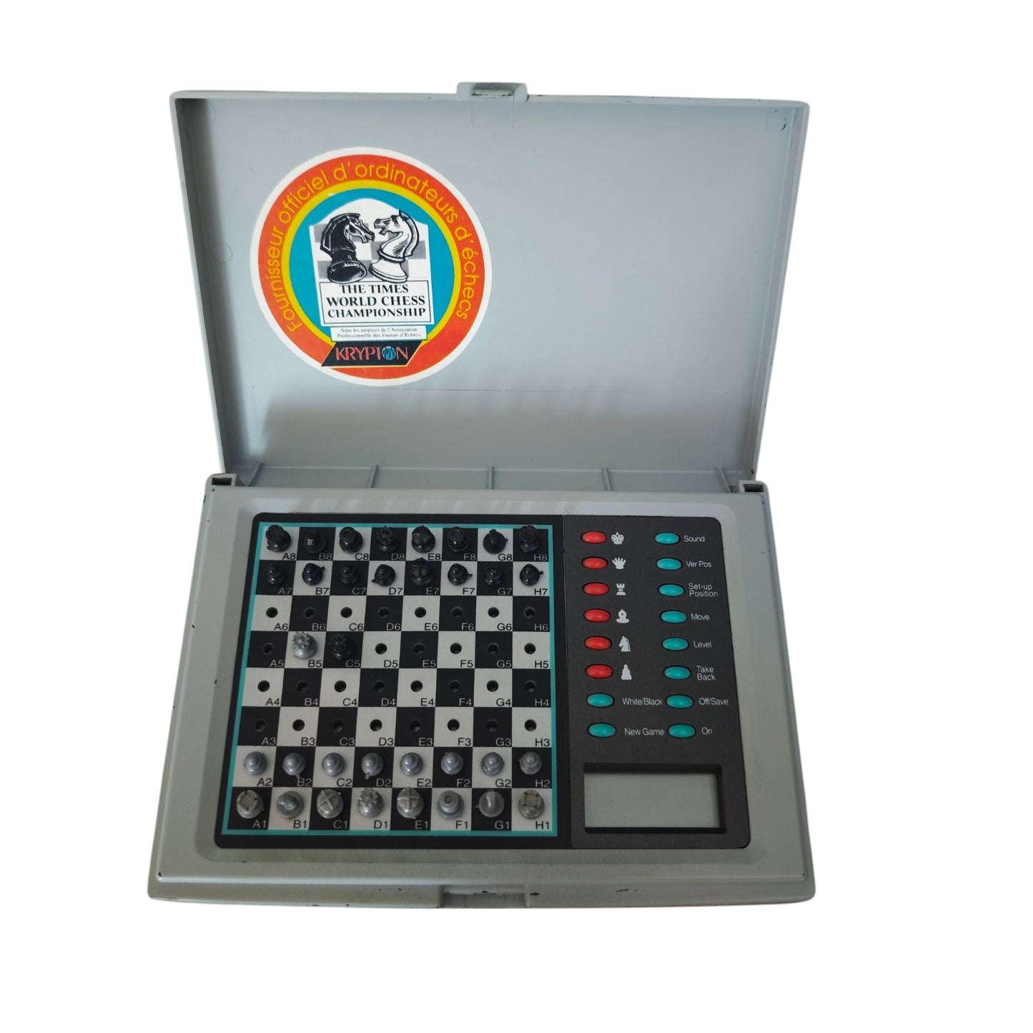 Krypton gemin Express Schachcomputer mit 72 Spielstufen   Gebrauchter Zustand siehe