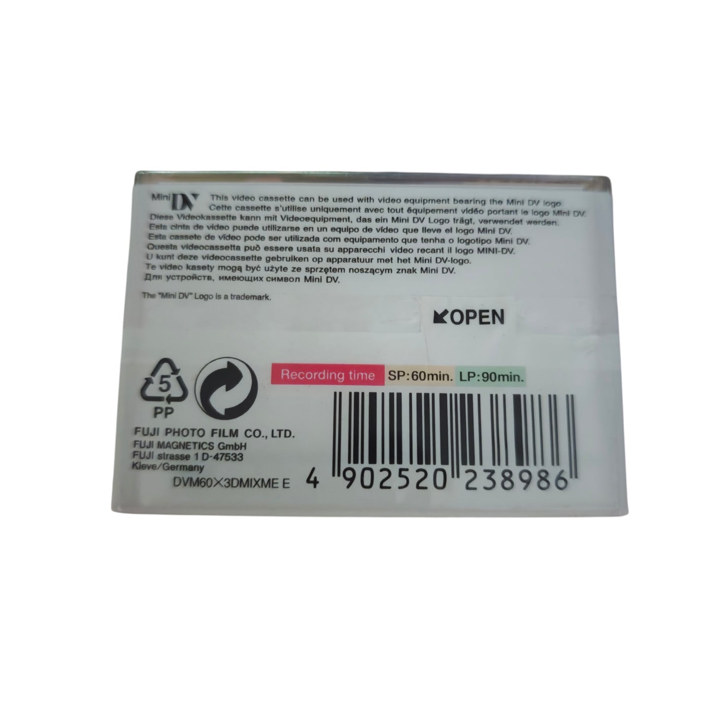 3er-Pack Fujifilm DVC Mini-DV-Kassetten