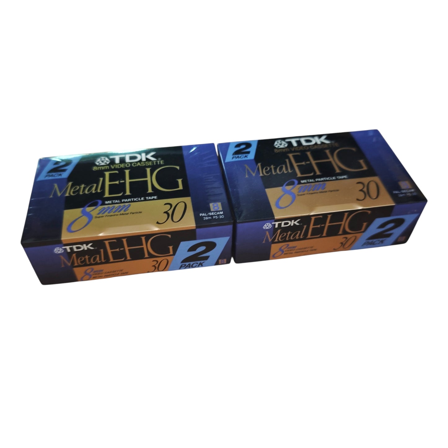 4 Stk. TDK Metal E-HG 8mm Videokassetten