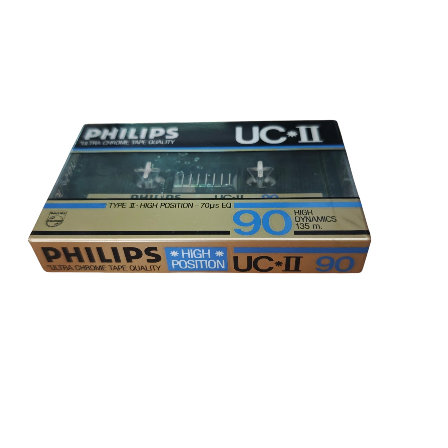 Philips UC-II 90 Audiokassette Leer Kassette