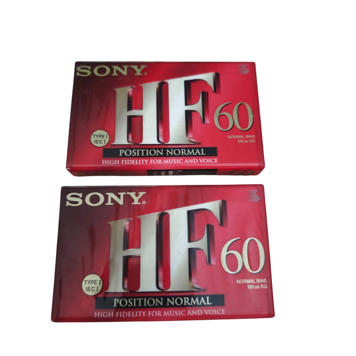Sony HF 60 Audiokassetten Leer Kassette 2 Stk.