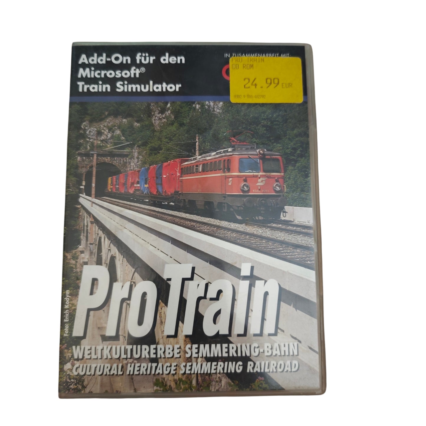 PC-Spiel ProTrain Weltkulturerbe Semmering-Bahn, ein Add-On für den Microsoft Train Simulator