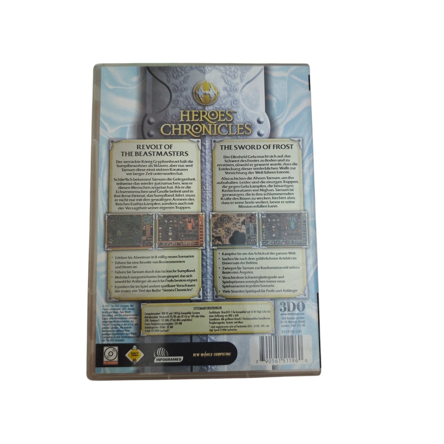 PC-Spiel Heroes Chronicles The Final Chapters eine Spielesammlung von New World Computing