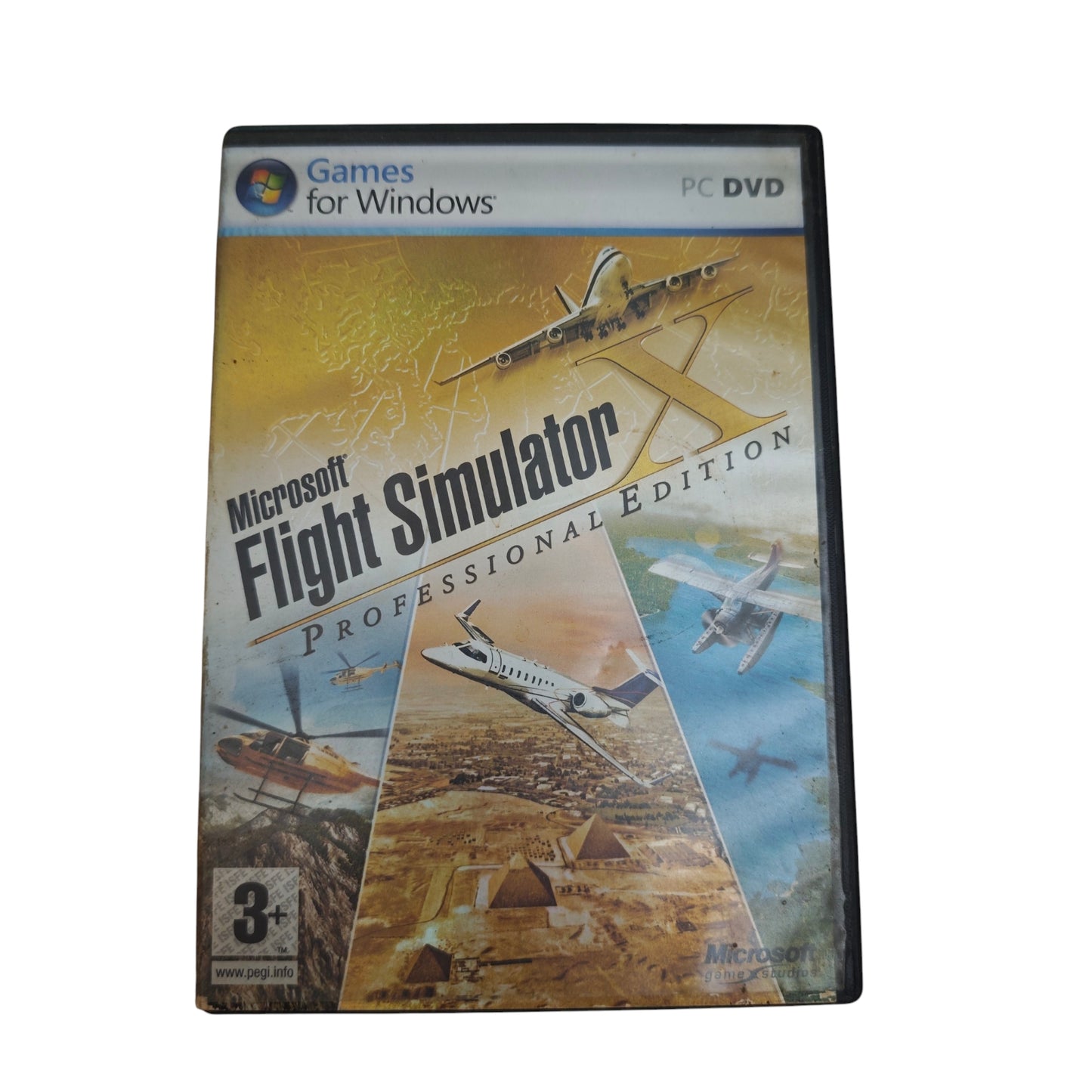 PC-Spiel Microsoft Flight Simulator X Professional Edition in einer DVD-Box