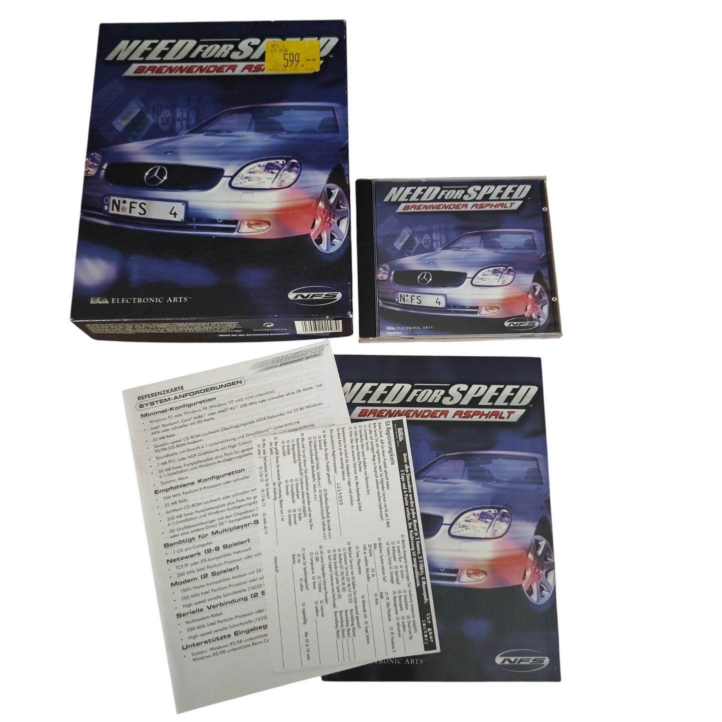 PC Rennspiel Need for Speed Brennender Asphalt (Need for Speed: High Stakes) von Electronic Arts