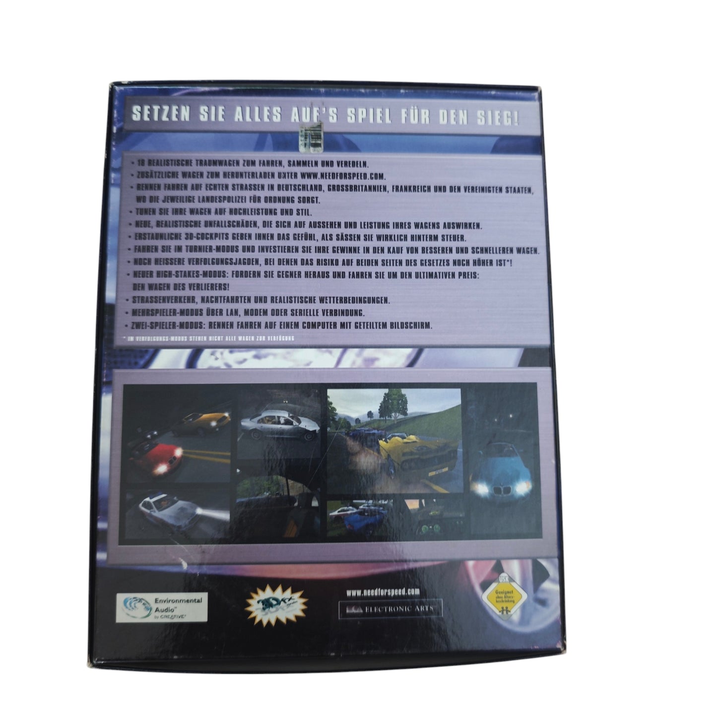 PC Rennspiel Need for Speed Brennender Asphalt (Need for Speed: High Stakes) von Electronic Arts