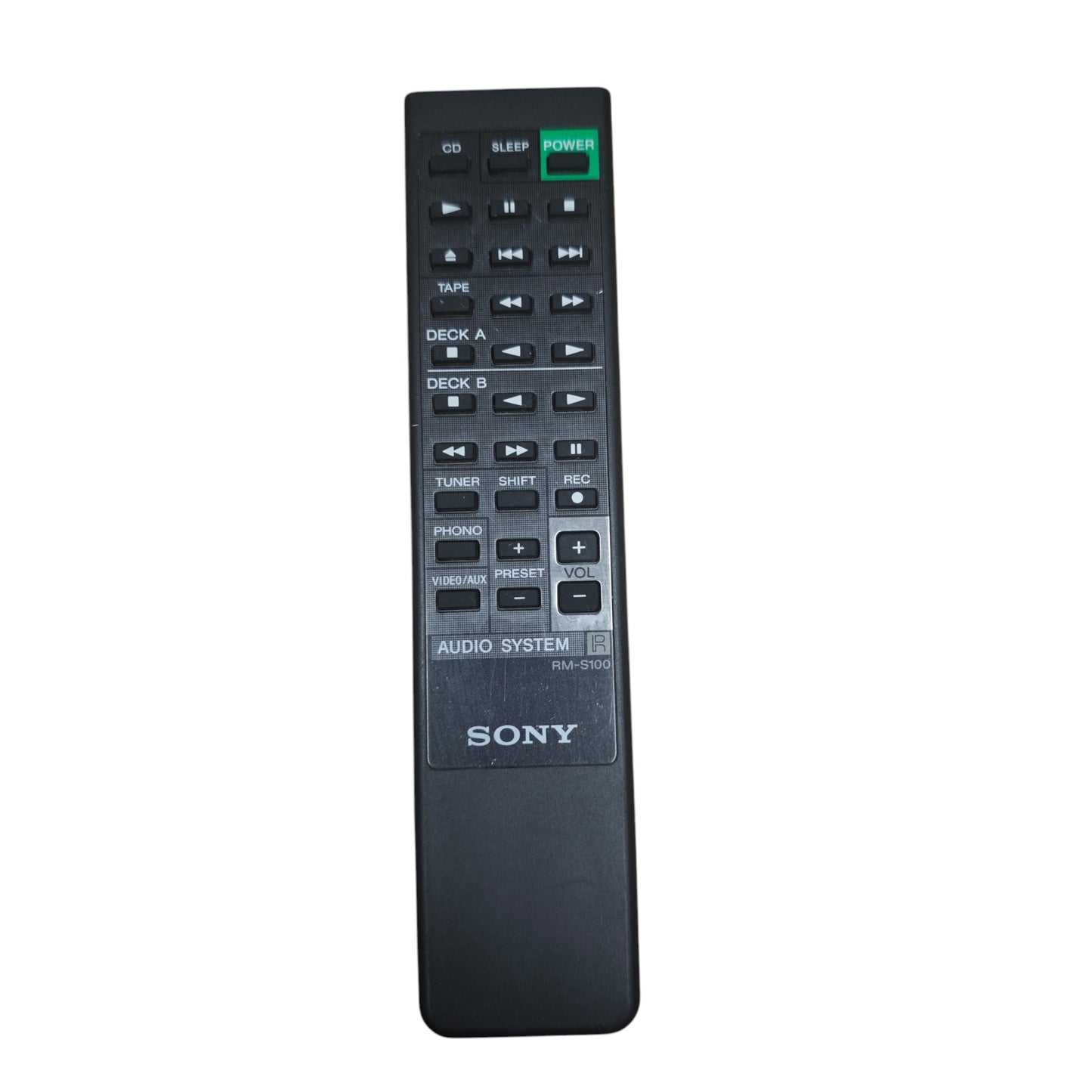 Sony RM-S100 ist eine Original Infrarot Fernbedienung