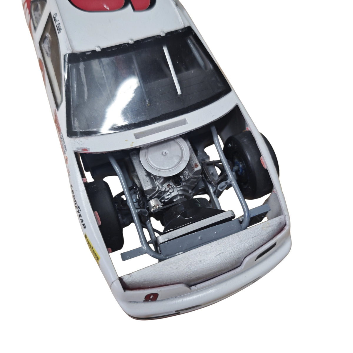 NASCAR-Modellauto  Ford Thunderbird Startnummer 9  Sponsorenaufschrift Orkin Pest Control