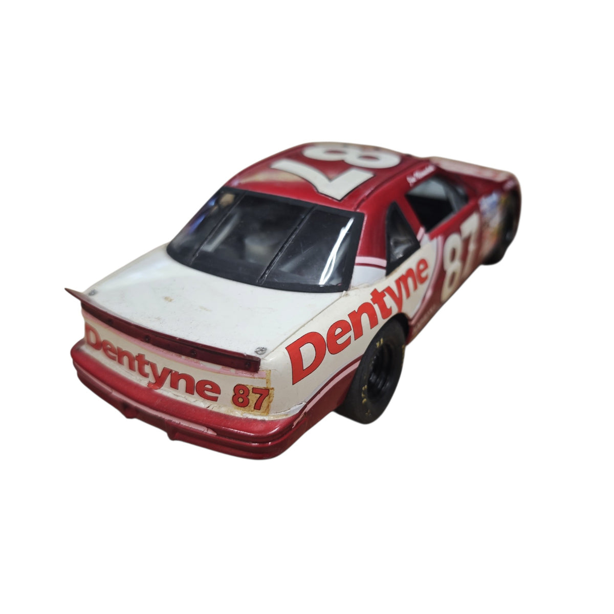 NASCAR-Modellauto Joe Nemechek Startnummer 87 und Dentyne Plastik Bausatz