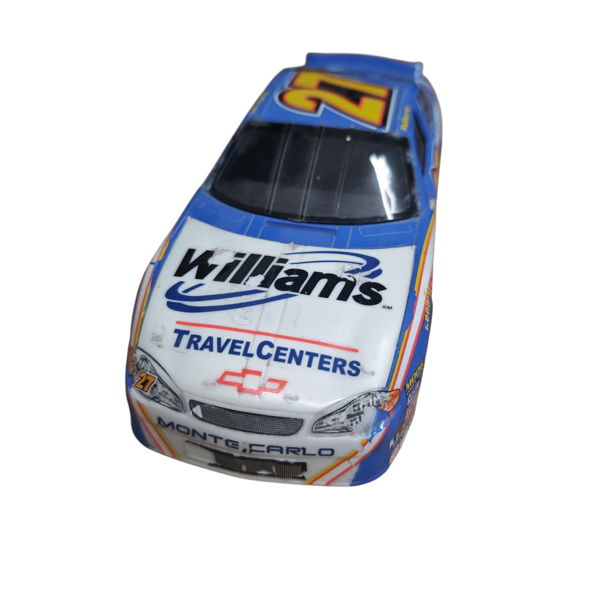 NASCAR-Diecast-Modellauto Chevrolet Monte Carlo Startnummer 27 Jamie McMurray  Team Williams Travel Centers