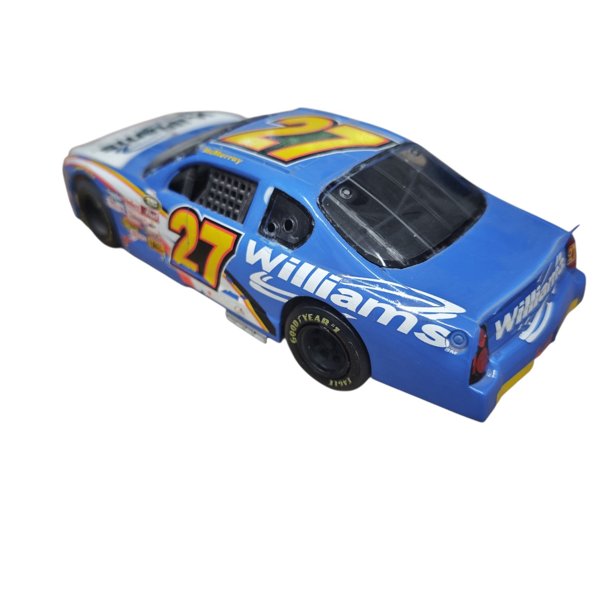 NASCAR-Diecast-Modellauto Chevrolet Monte Carlo Startnummer 27 Jamie McMurray  Team Williams Travel Centers