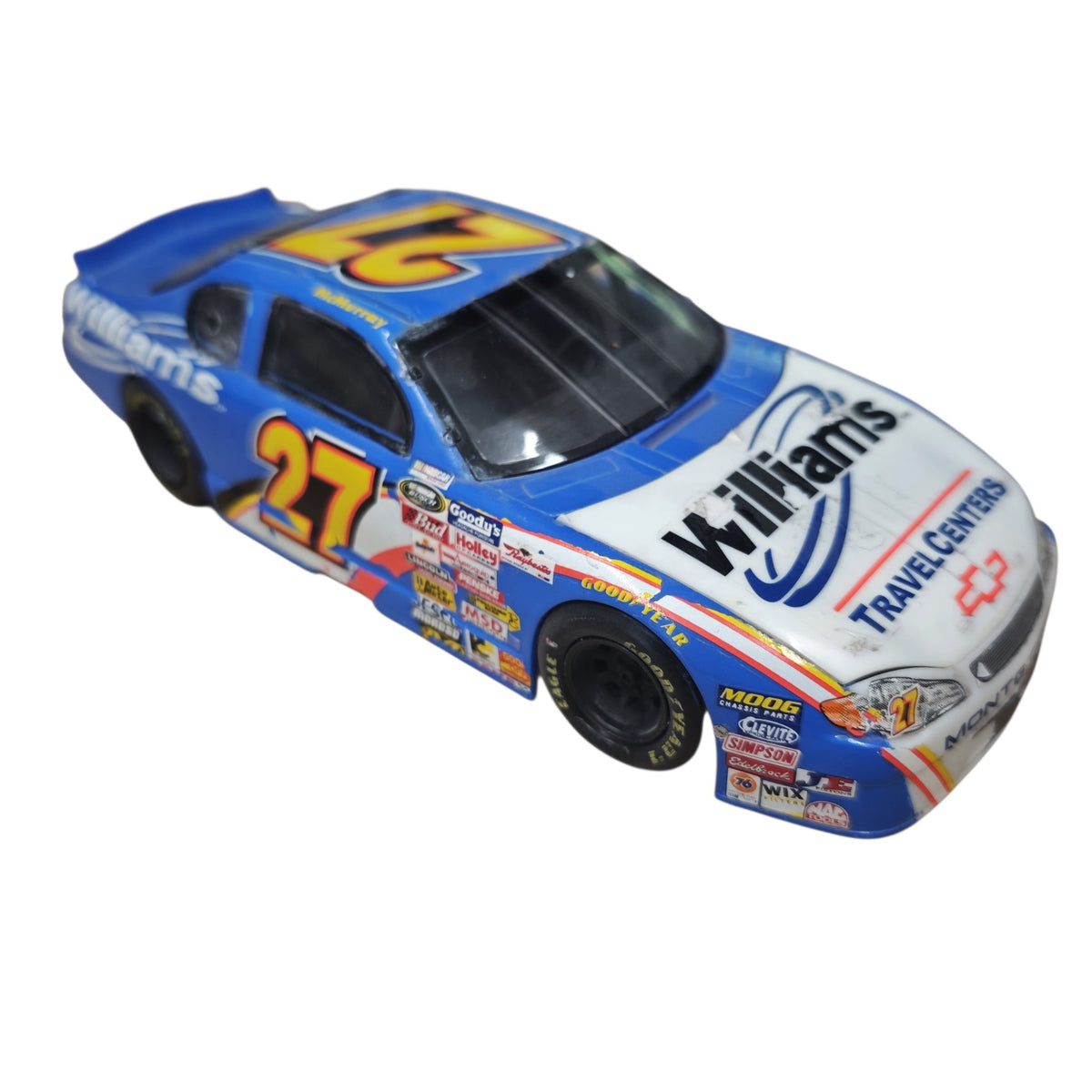 NASCAR-Diecast-Modellauto Chevrolet Monte Carlo Startnummer 27 Jamie McMurray  Team Williams Travel Centers