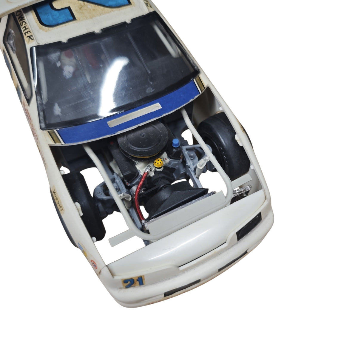 Modellauto Ford Thunderbird Startnummer 21 Fahrer Bobby Bowsher ARCA-Serie