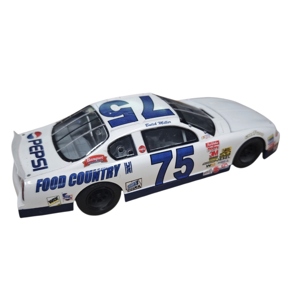 NASCAR-Modellauto Chevrolet Monte Carlo Startnummer 75 Food Country USA Butch Miller