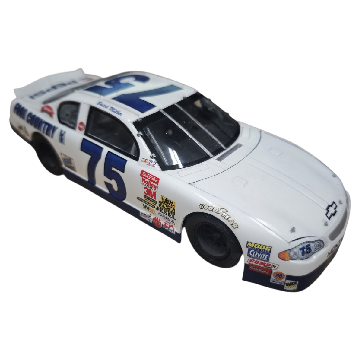 NASCAR-Modellauto Chevrolet Monte Carlo Startnummer 75 Food Country USA Butch Miller