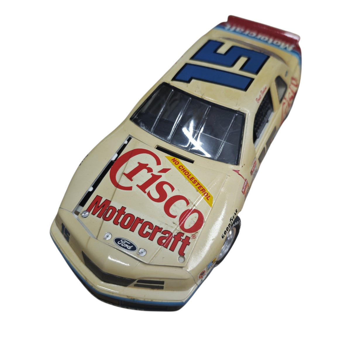 Modellauto NASCAR-Rennwagens Ford Thunderbird Startnummer 15  Brett Bodine  Crisco