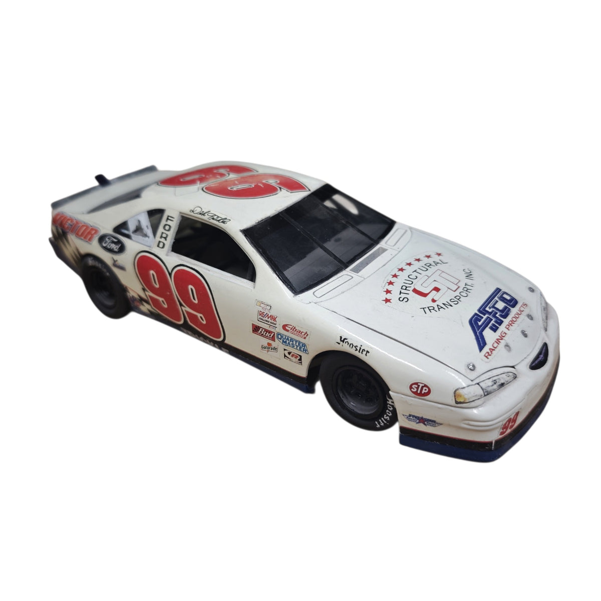 NASCAR-Modellauto Ford Thunderbird Startnummer 99  Structural Transport ATO Racing Products