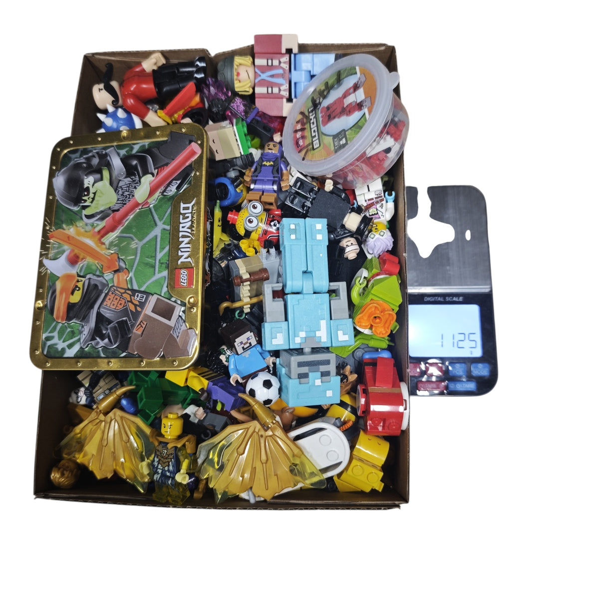 Bunte LEGO-Mischung verschiedenen Minifiguren ca.1 Kg