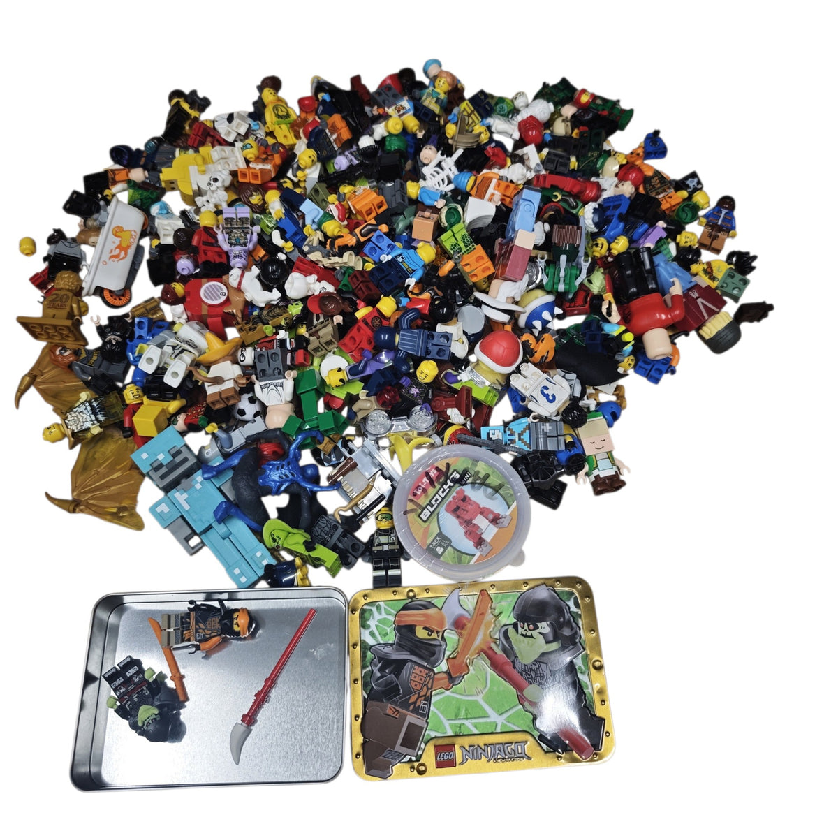 Bunte LEGO-Mischung verschiedenen Minifiguren ca.1 Kg