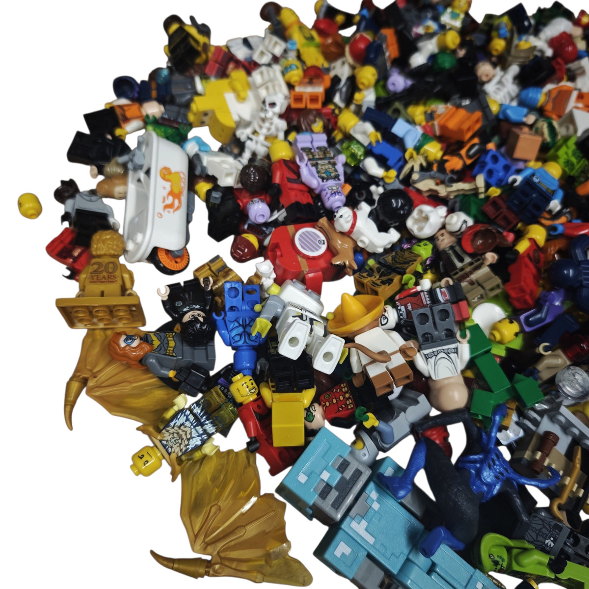 Bunte LEGO-Mischung verschiedenen Minifiguren ca.1 Kg