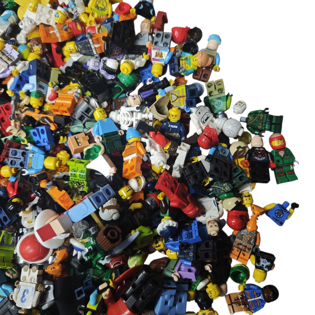Bunte LEGO-Mischung verschiedenen Minifiguren ca.1 Kg