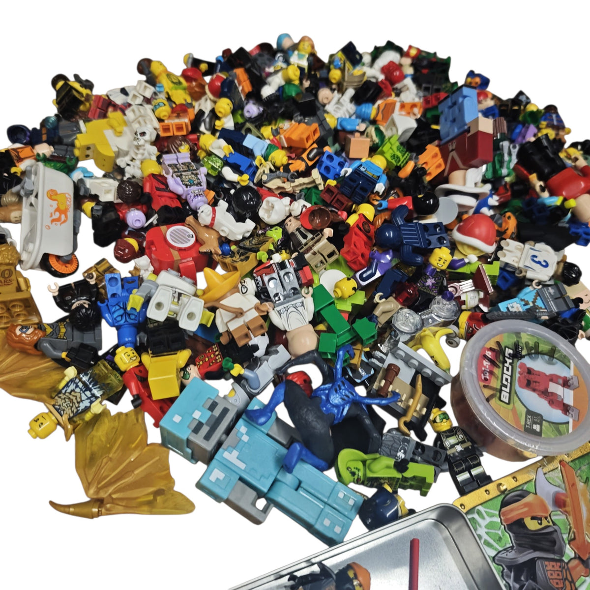 Bunte LEGO-Mischung verschiedenen Minifiguren ca.1 Kg