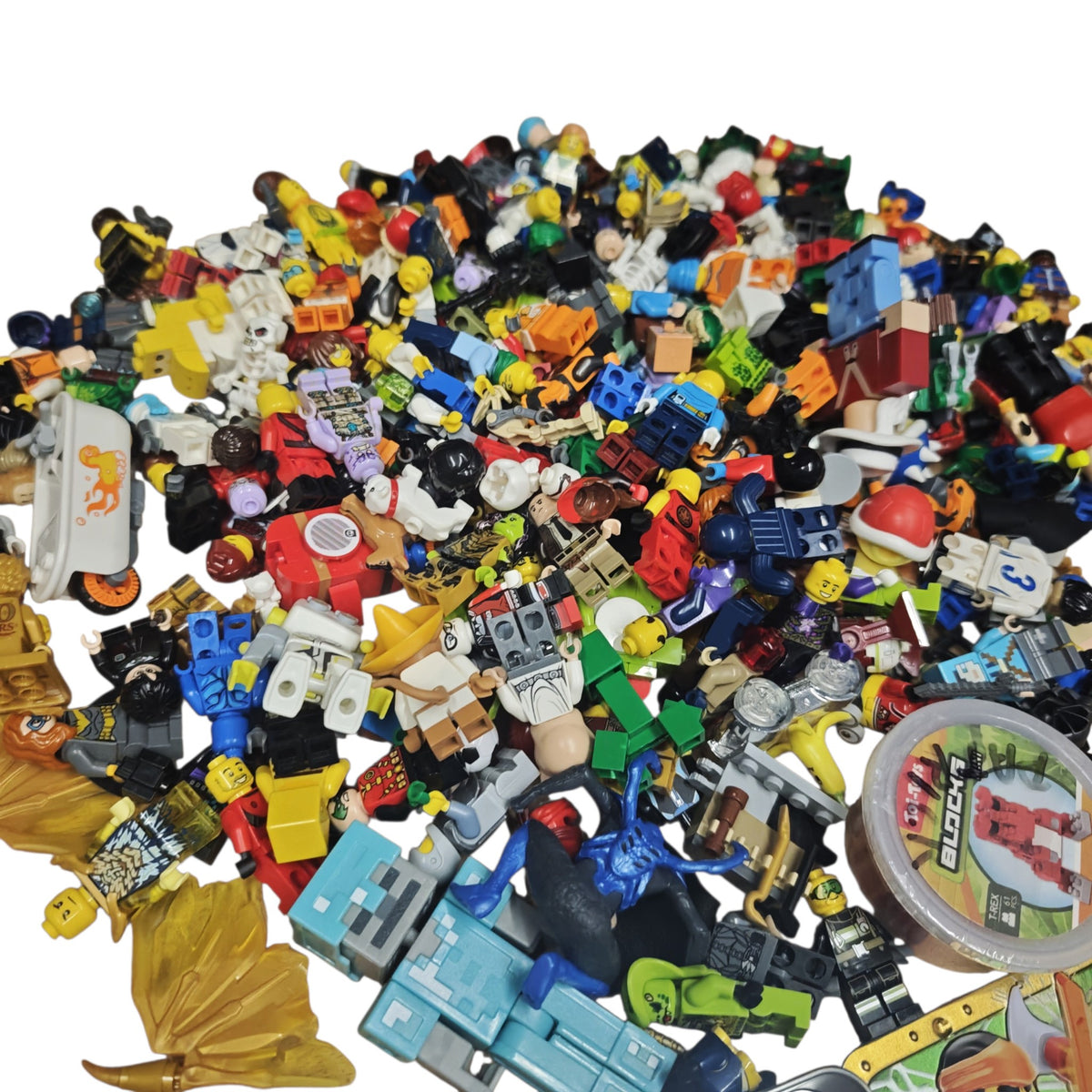 Bunte LEGO-Mischung verschiedenen Minifiguren ca.1 Kg