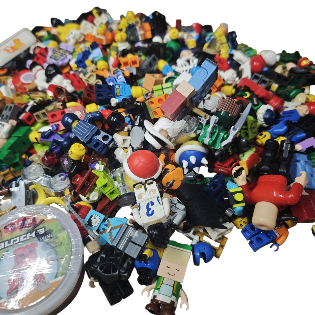 Bunte LEGO-Mischung verschiedenen Minifiguren ca.1 Kg