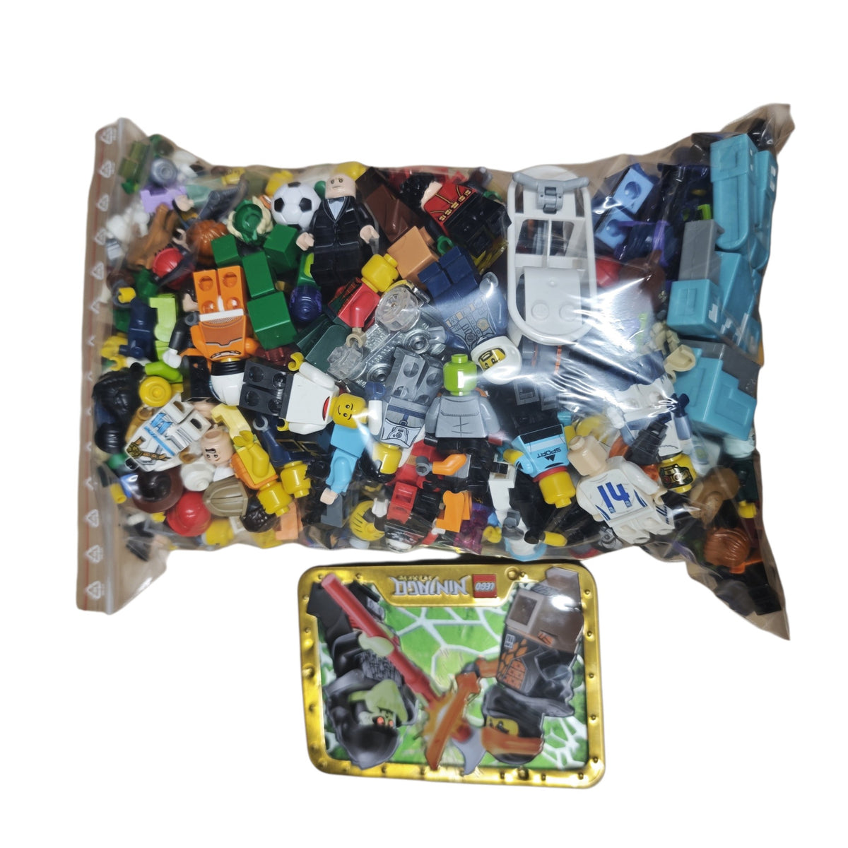 Bunte LEGO-Mischung verschiedenen Minifiguren ca.1 Kg