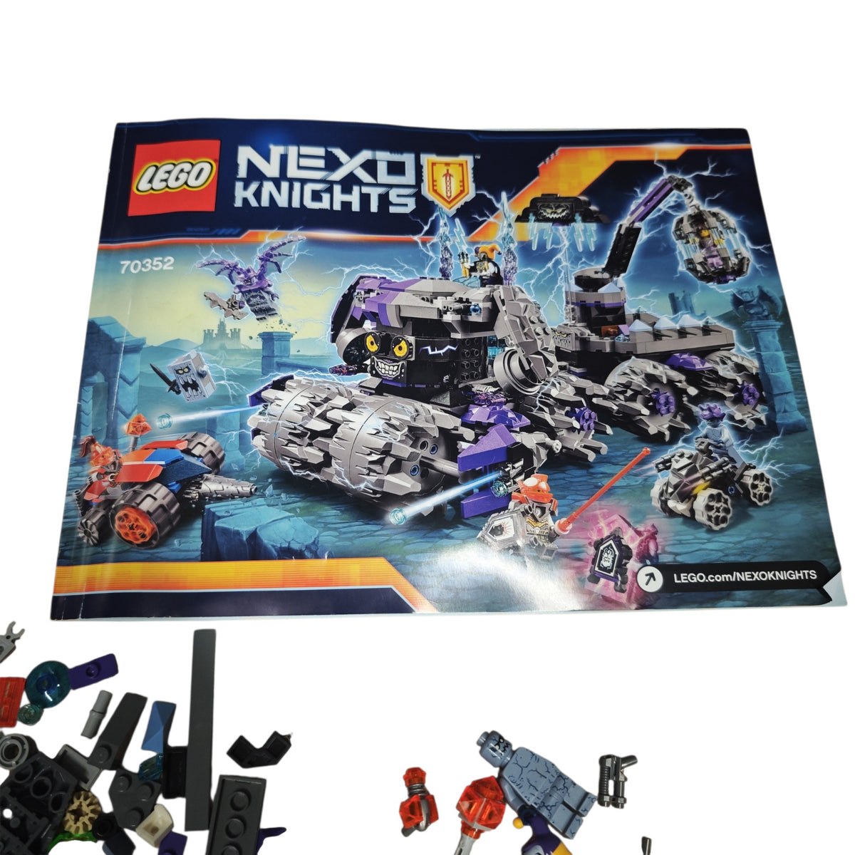 LEGO Nexo Knights Set Jestros Monströses Monster-Mobil 70352 Nicht Komplett