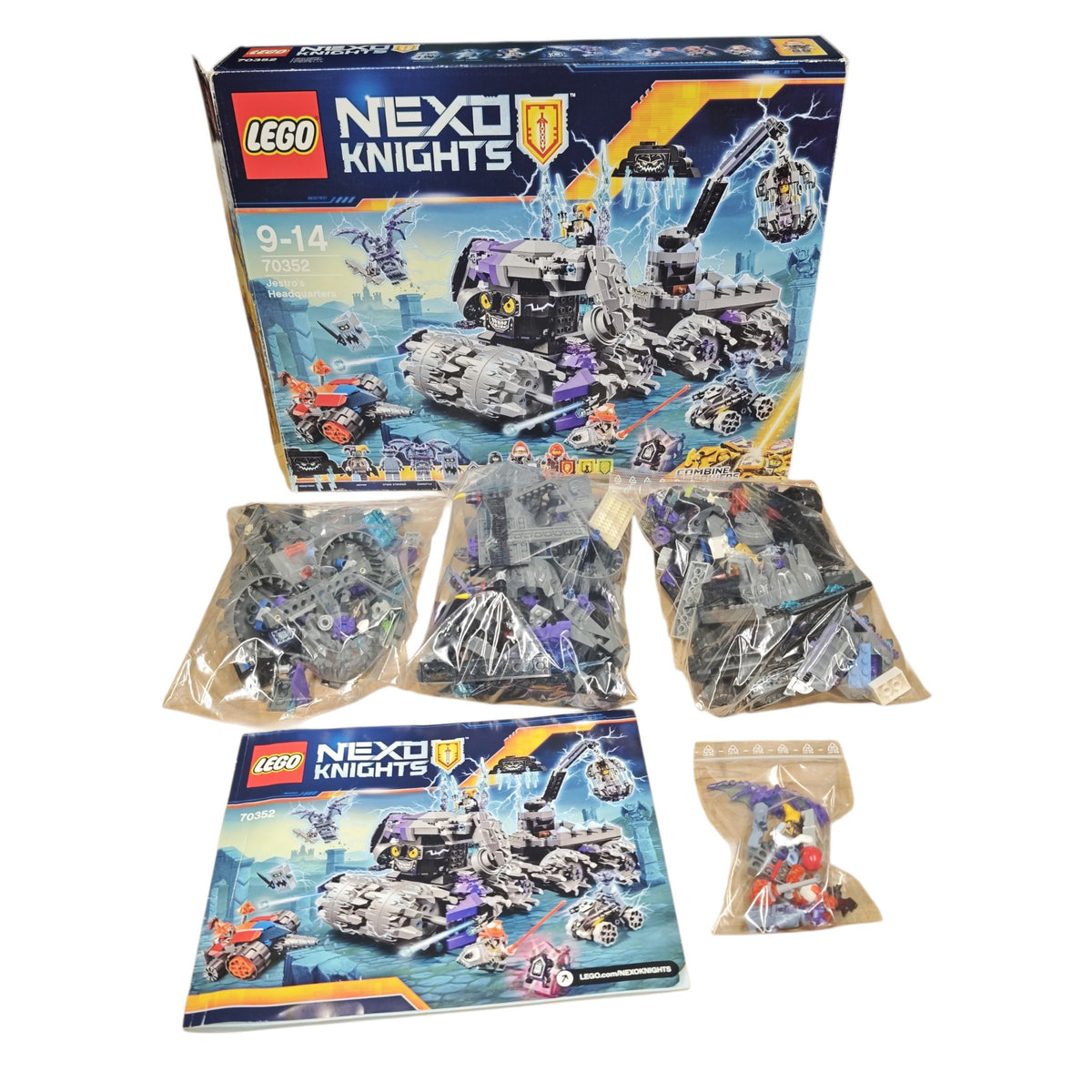 LEGO Nexo Knights Set Jestros Monströses Monster-Mobil 70352 Nicht Komplett