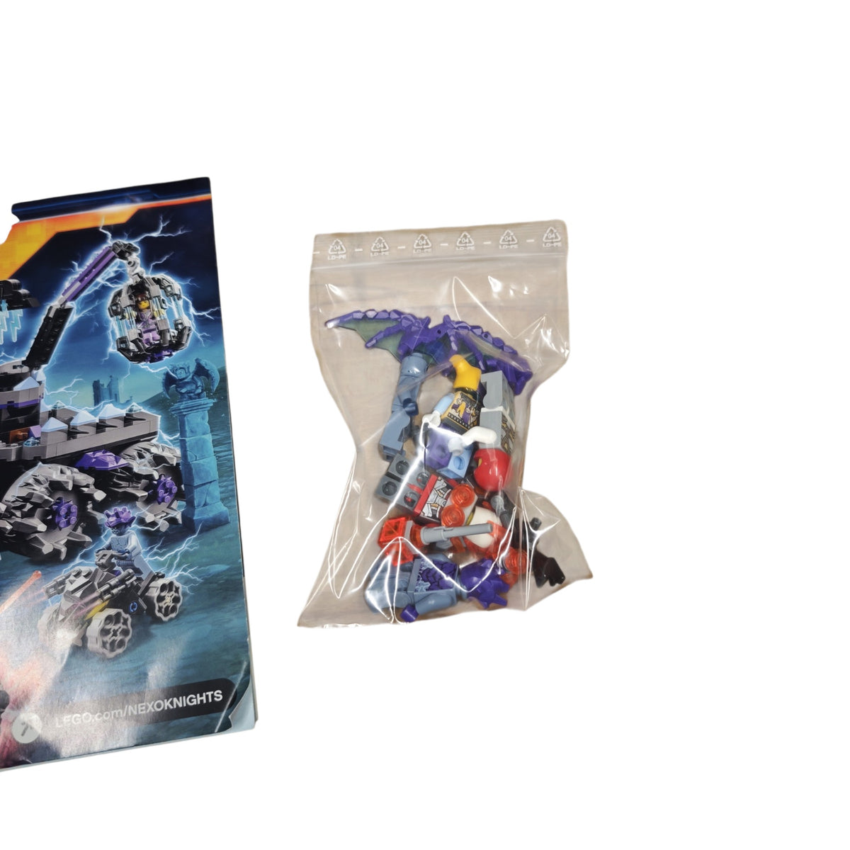 LEGO Nexo Knights Set Jestros Monströses Monster-Mobil 70352 Nicht Komplett