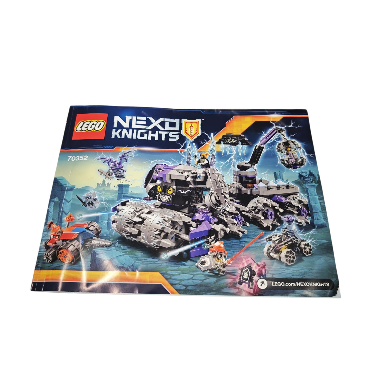LEGO Nexo Knights Set Jestros Monströses Monster-Mobil 70352 Nicht Komplett
