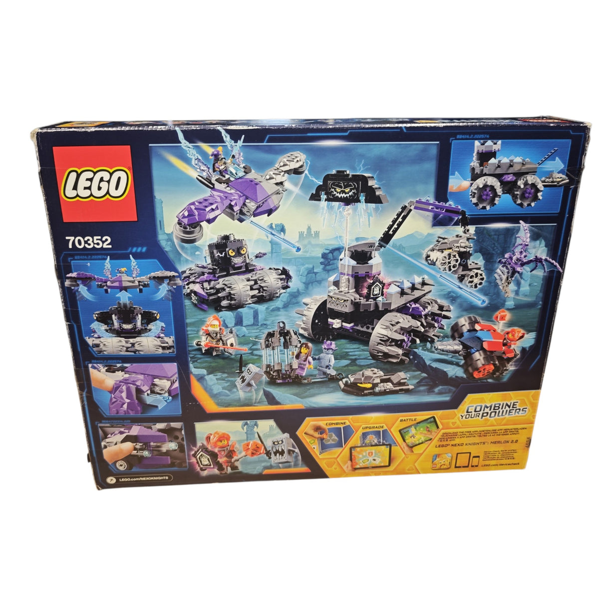 LEGO Nexo Knights Set Jestros Monströses Monster-Mobil 70352 Nicht Komplett