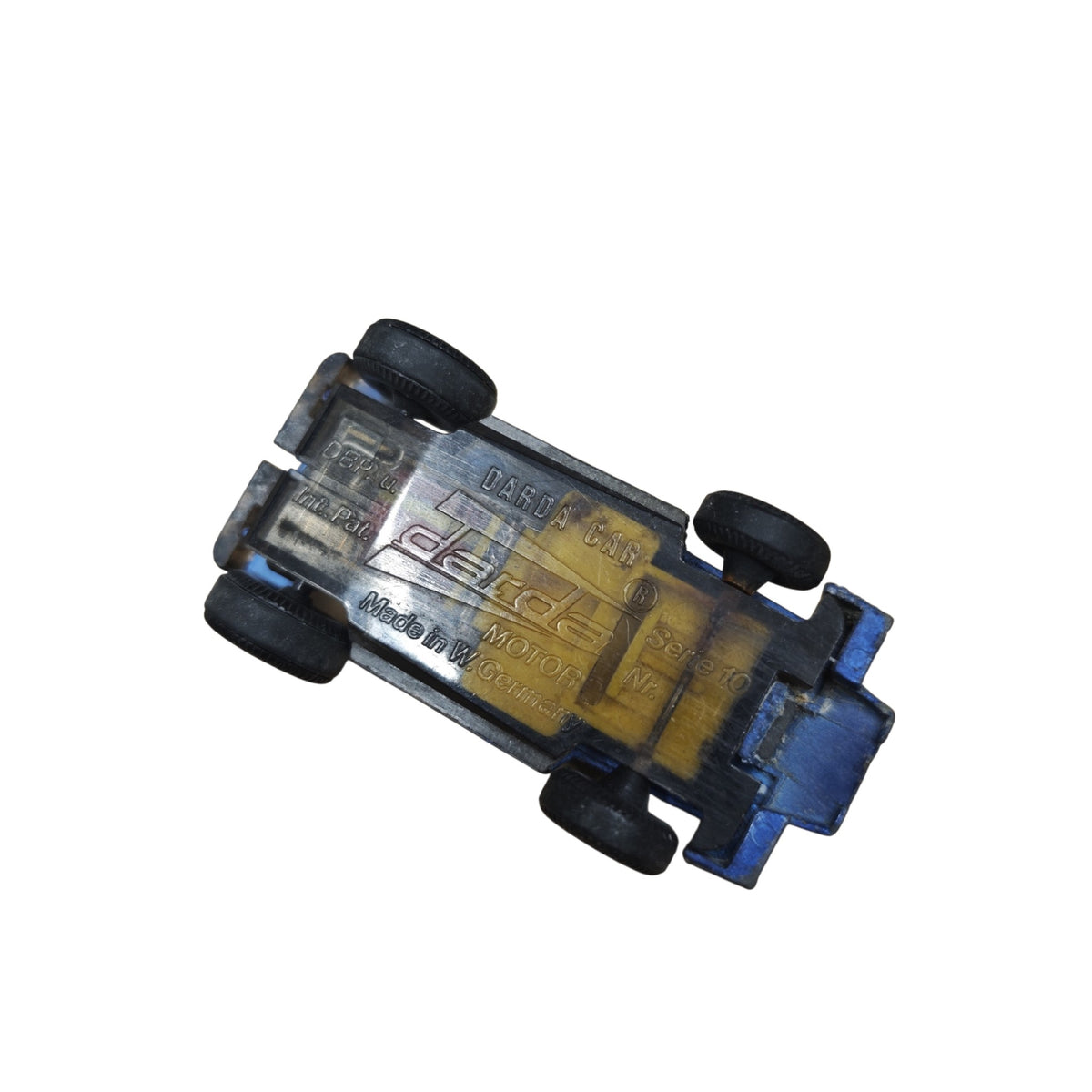 Darda-Austauschmotoren Art.-Nr. 01009 gelben und blauen OVP zwei Darda-Rennwagen